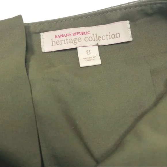 💢 BANANA REPUBLIC 💢 lamb leather mini skirt with front pockets 8️⃣
