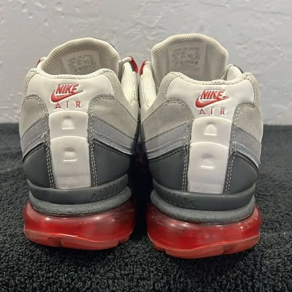 🔥🔥 NIKE Air Max 24-7 Shoes Volt Black Red Gray 397252-001 2010 Men Sz 11.5 - E
