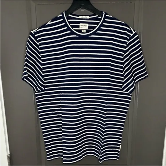 ✨✨ NWT Todd Snyder Japanese Nautical Striped Tee | Classic Breton Stripes |