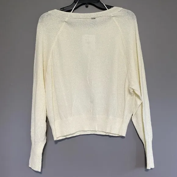 ❤️ O'Neill Keiki Boat Neck Sweater in White NWT