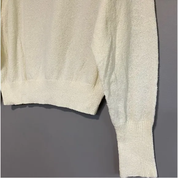❤️ O'Neill Keiki Boat Neck Sweater in White NWT