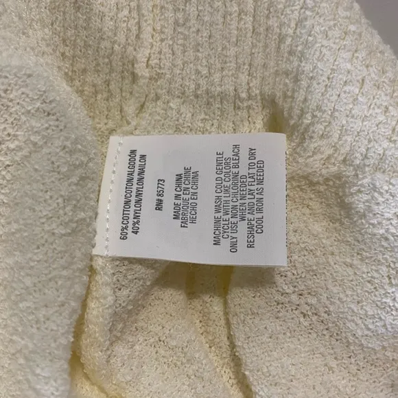 ❤️ O'Neill Keiki Boat Neck Sweater in White NWT