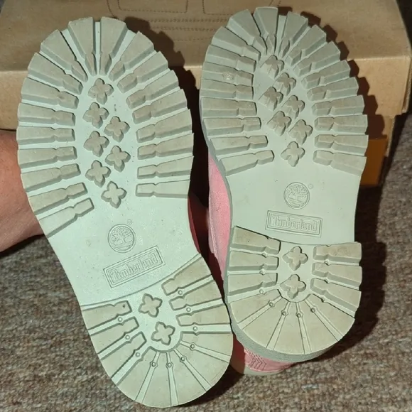 🩷 Timberland Kids Pink Boots | Toddler 8