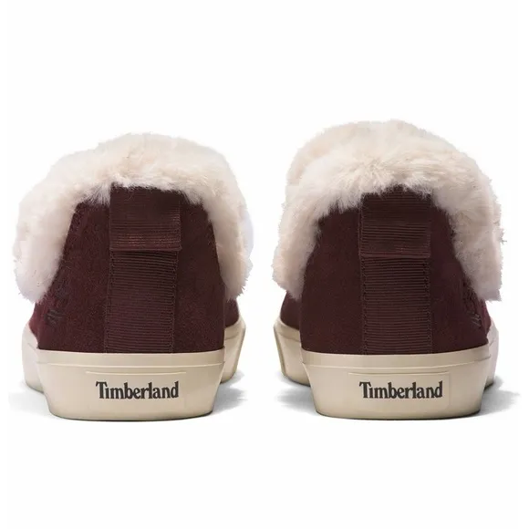 🆕 Timberland - Skyla Bay Faux Fur Lined Leather Sneaker Size 5.5