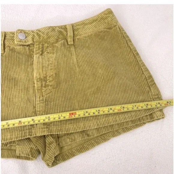 1663. FREE PEOPLE Gala Vanting Low Rise Mini Peekaboo Skort Sz 26 NWOT $78