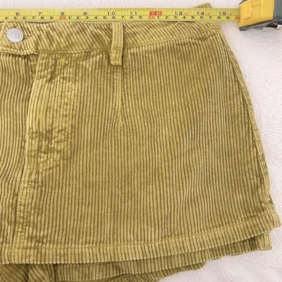 1663. FREE PEOPLE Gala Vanting Low Rise Mini Peekaboo Skort Sz 26 NWOT $78
