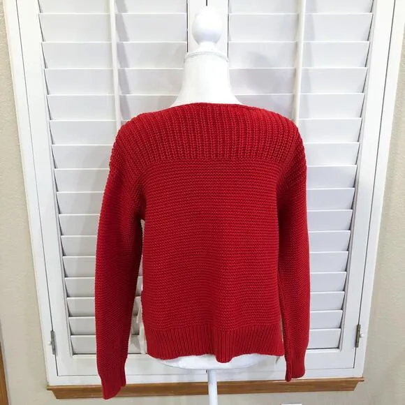 360 Sweater Emilia Lace Up Sweater