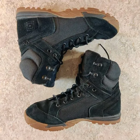 511 Tactical Shoes Pursuit Advance 2.0 Mens 6.5 / Women's 8.0 Black Gum Sole