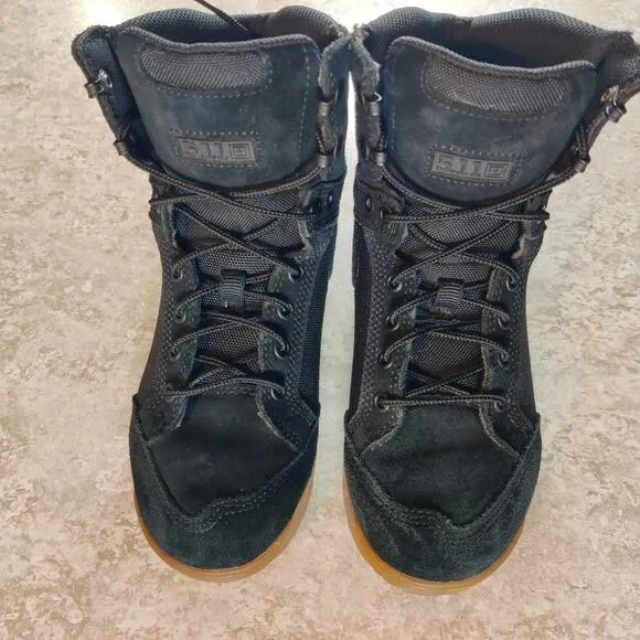 511 Tactical Shoes Pursuit Advance 2.0 Mens 6.5 / Women's 8.0 Black Gum Sole