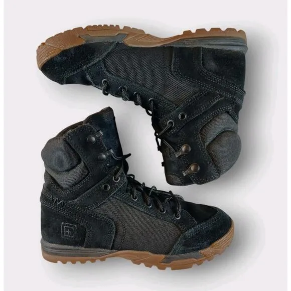 511 Tactical Shoes Pursuit Advance 2.0 Mens 6.5 / Women's 8.0 Black Gum Sole