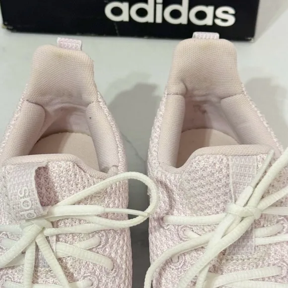 543. Adidas CF ADV Adapt Womens 7 Pink Mesh Sneakers Tennis Shoes DB0266
