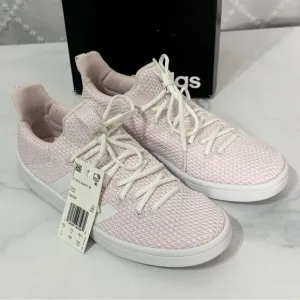 543. Adidas CF ADV Adapt Womens 7 Pink Mesh Sneakers Tennis Shoes DB0266
