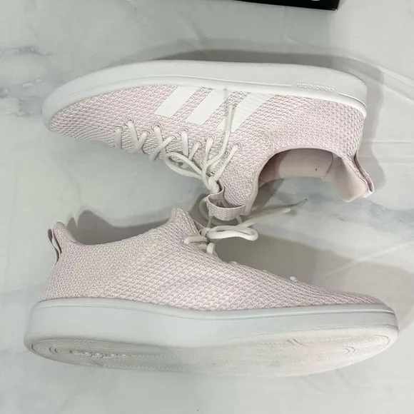 543. Adidas CF ADV Adapt Womens 7 Pink Mesh Sneakers Tennis Shoes DB0266