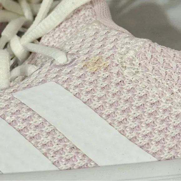 543. Adidas CF ADV Adapt Womens 7 Pink Mesh Sneakers Tennis Shoes DB0266