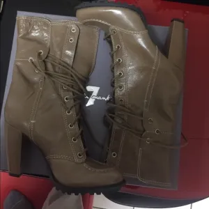 7 for all mankind 4' heels boots, size 8.5