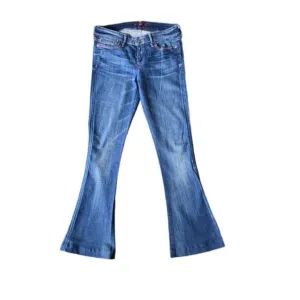 7 For All Mankind Jiselle Phenomenal Flare Jeans. Size 28