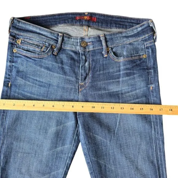 7 For All Mankind Jiselle Phenomenal Flare Jeans. Size 28