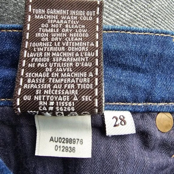 7 For All Mankind Jiselle Phenomenal Flare Jeans. Size 28