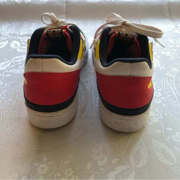 Adidas 84 Forum Sneakers Men’s Size 11 Red/White/Blue Lace-Up Shoes Multicolored