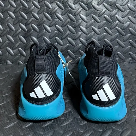 Adidas AE 1 Anthony Edwards New Wave Blue Basketball Shoes Youth Size 5.5