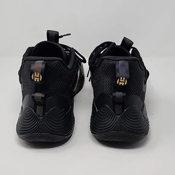 Adidas Harden Stepback 3 Black Gold Men's Basketball Shoes AGY8631 Size 14