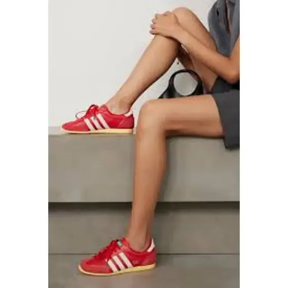 Adidas Iniki Runner Red Footwear Sneaker Shoes Size 8