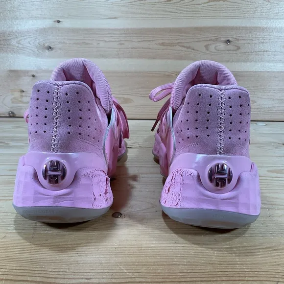 Adidas James Harden Vol. 4 Pink Lemonade Basketball Shoes Men’s 10 Suede F97188