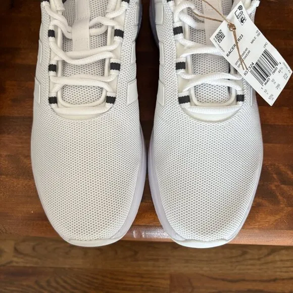 Adidas Men's Sportswear RACER TR23 SHOES in Cloud White Size 10.5 New