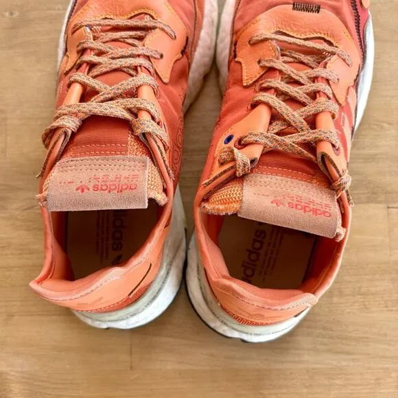 Adidas Nite Jogger Orange Size Men's 13 Athletic Sneakers Shoes EF5404