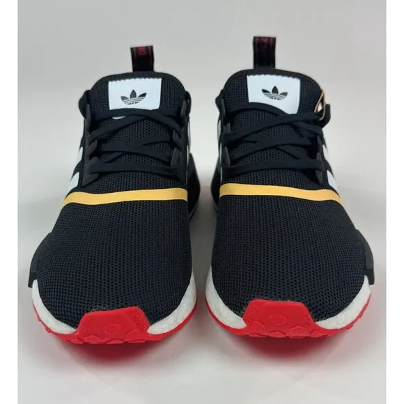 Adidas Originals NMD R1 Junior Kids Unisex GS Black White Low Camo Shoes GZ2100