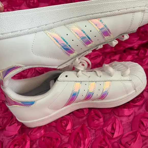 Adidas Originas Superstar J Hologram Iridescent