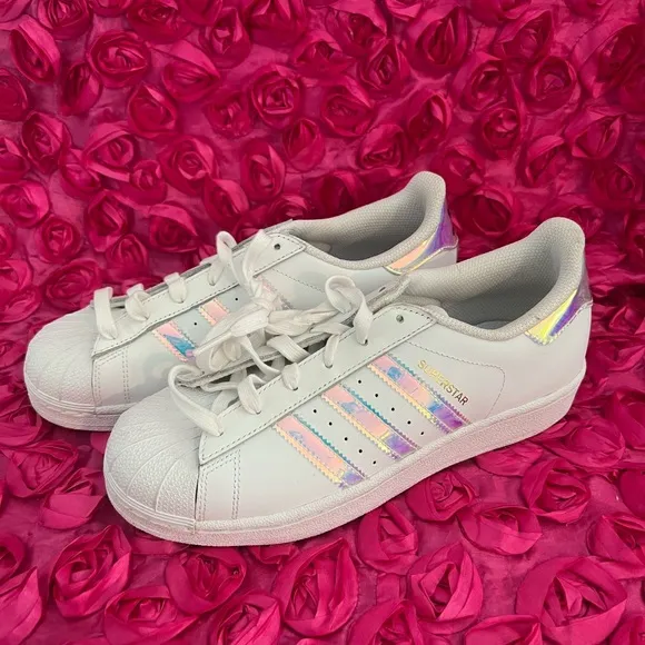 Adidas Originas Superstar J Hologram Iridescent