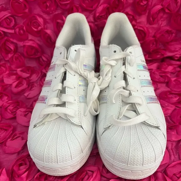 Adidas Originas Superstar J Hologram Iridescent