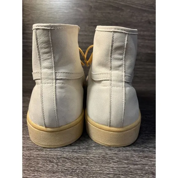 Adidas Promodel Leather ALL SUEDE Hi Top Basketball Sneakers Boot Mens 14 RARE