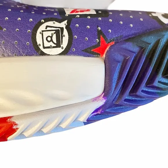Adidas Rare Dame 5 Purple Basketball Shoe - Size 9