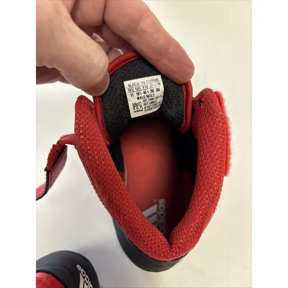 Adidas Response 3 Rare Wrestling Shoes Size 11 Red, Black and Gold Split Sole