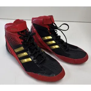 Adidas Response 3 Rare Wrestling Shoes Size 11 Red, Black and Gold Split Sole