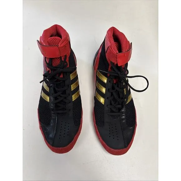 Adidas Response 3 Rare Wrestling Shoes Size 11 Red, Black and Gold Split Sole