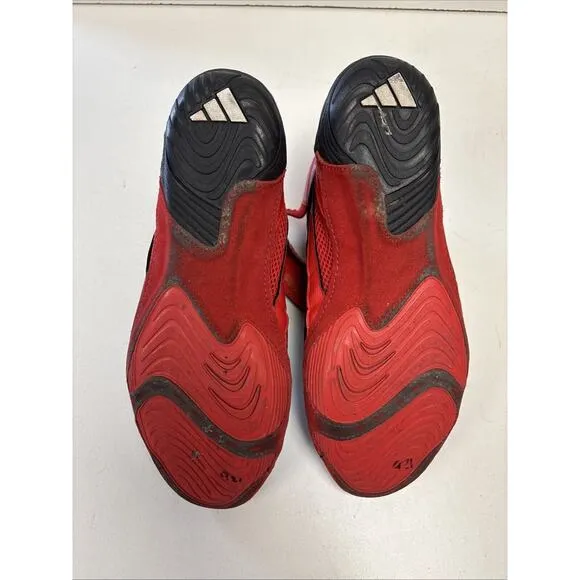 Adidas Response 3 Rare Wrestling Shoes Size 11 Red, Black and Gold Split Sole