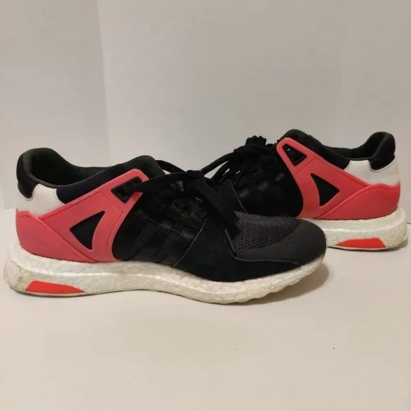 ADIDAS Running Sneakers Equipment Support Ultra Black Men's Shoes Style BB1237