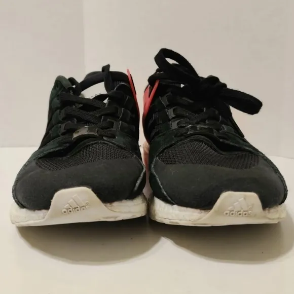 ADIDAS Running Sneakers Equipment Support Ultra Black Men's Shoes Style BB1237