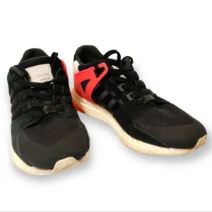 ADIDAS Running Sneakers Equipment Support Ultra Black Men's Shoes Style BB1237