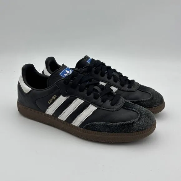 Adidas Samba Classic Black Gum Sneakers Shoes Women's 7