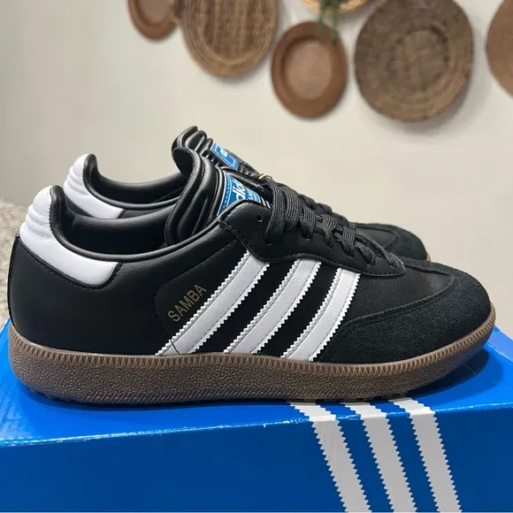 Adidas Samba Golf Black and White Shoes