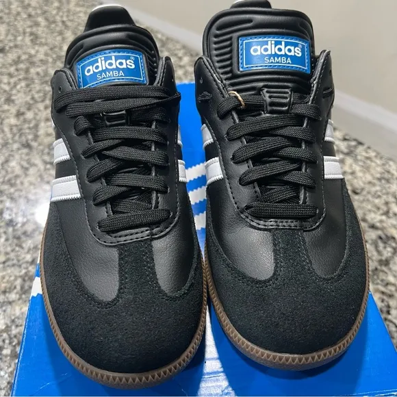 Adidas Samba Golf Black and White Shoes