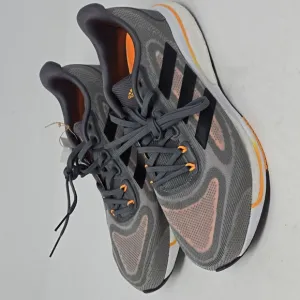 Adidas Supernova Boost Men's Running Shoes Cushionned Grey Orange GX2952 Size 8