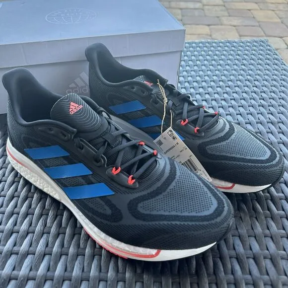 Adidas Supernova  Core Black Turbo Men's Athletic Shoes GX2910 Size 12