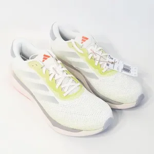 Adidas Supernova Stride M Running Shoes Size 11.5 White/Silver Metallic/ Lime