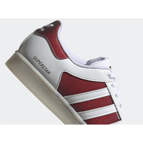 Adidas Superstar White Translucent Sole Color Shifting Upper Men's Size 9 RARE