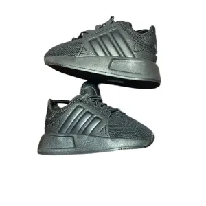 Adidas X PLR Originals infants All Black Mesh Tie Kids Shoes Sneakers Size 4K